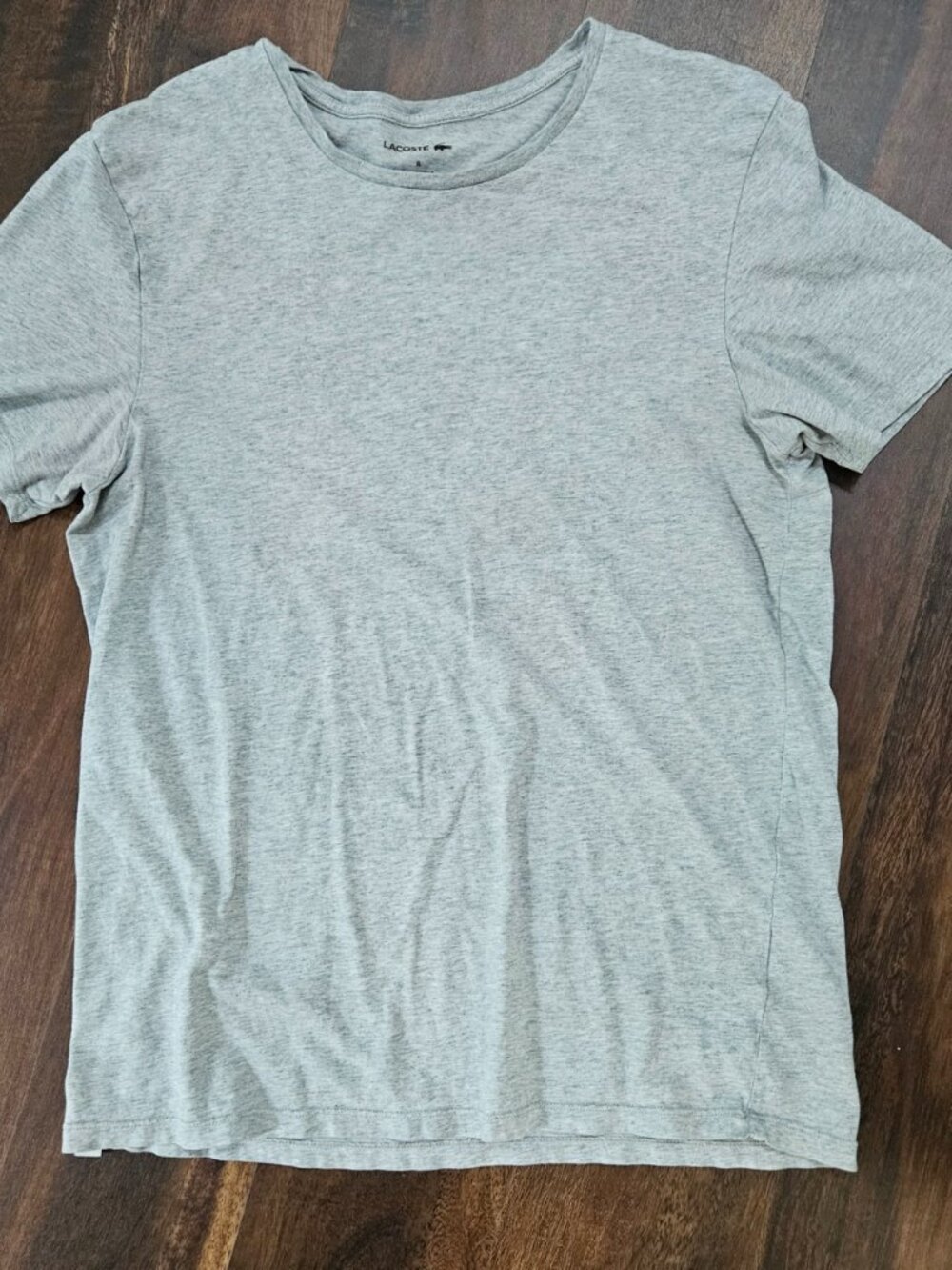 Lacoste gray tshirt men's size xlarge undershirt